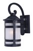 Picture of Casa Grande 1-Light Outdoor Wall AR Constellation Textured Ribbed Glas MB Incandescent Incandescent 10"x21.25"