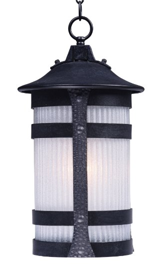 Picture of Casa Grande 1-Light Outdoor Pendant AR Constellation Textured Ribbed Glas MB Incandescent Incandescent