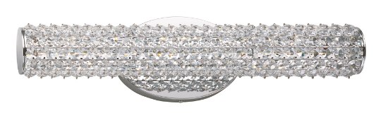 Picture of Meteor LED Bath Vanity PC Beveled Crystal PCB LED 20.5"x5.5"