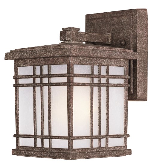 Picture of Sienna 1-Light Mini Outdoor Wall ET Frosted Seedy MB Incandescent