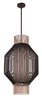 Picture of Aviary LED 10-Light Pendant OI Cognac Cognac Glass Rod G9 LED (OA HT 36.75"-84.5") (CAN 5.5"x5.5"x1.38")