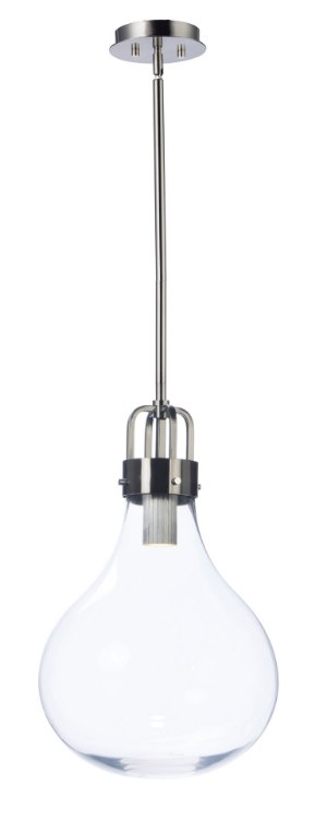 Picture of Kinetic LED 1-Light Large Pendant DSN Clear Glass PCB LED (OA HT 66")