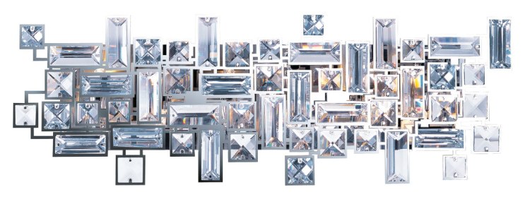 Foto para Paradigm 6-Light Wall Sconce PC Beveled Crystal G9 Xenon Xenon