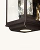 Picture of Mandeville LED 2-Light Outdoor Wall Lantern GBZ Clear Crystal + Glass PCB LED 9"x18"