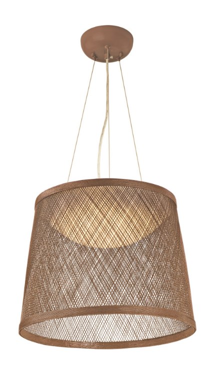 Picture of Bahama 1-Light Pendant NA Hemp String PCB LED 24.25"x19" (OA HT 140")