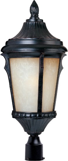 Picture of Odessa LED 1-Light Outdoor Pole/Post Lantern ES Latte