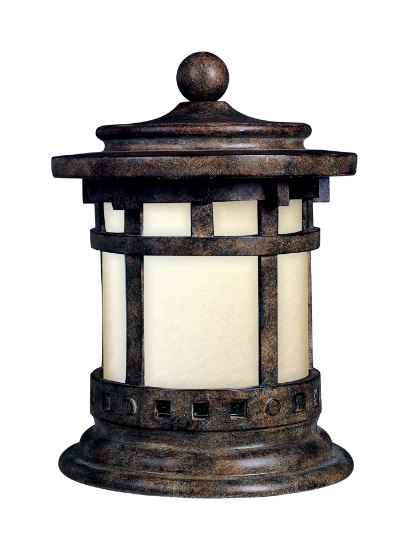 Picture of Santa Barbara LED 1-Light Outdoor Deck Lantern SE Mocha