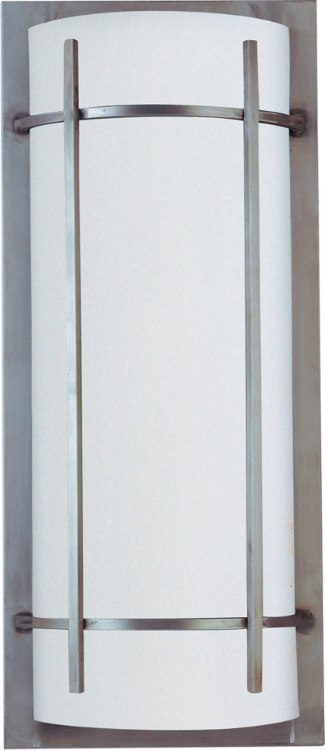 Foto para Luna LED 2-Light Outdoor Wall Lantern BM White UV - Rated Polycarbo GU24 LED