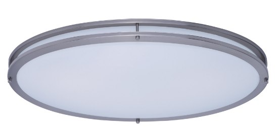 Picture of Linear LED Flush Mount SN White Opal Acrylic 32"x18"x4.5"