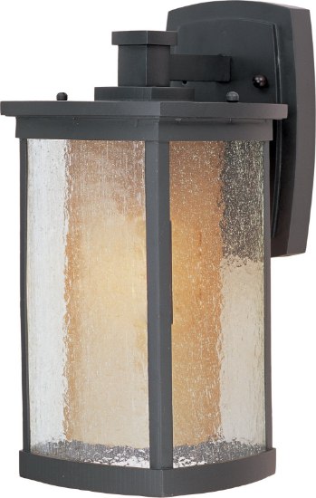 Picture of Bungalow LED 1-Light Wall Lantern Wet BZ Seedy/Wilshire GU24 LED 7"x13.75"