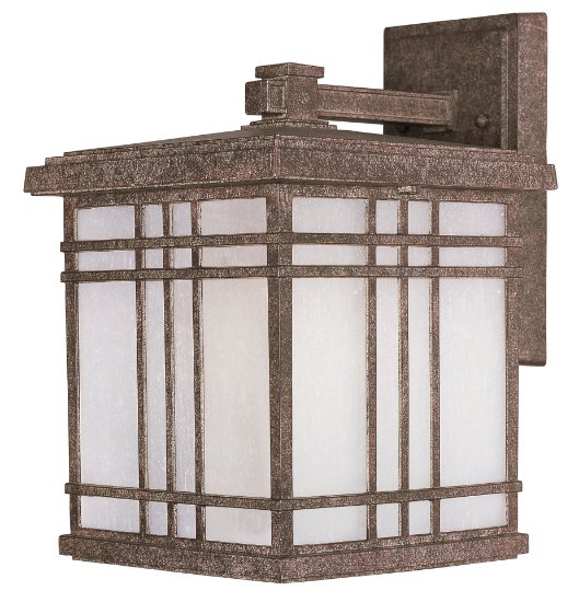 Foto para Sienna LED 1-Light Medium Outdoor Wall ET Frosted Seedy