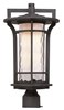 Picture of Oakville LED 1-Light Outdoor Pole/Post Lantern BO Water Glass GU24 LED