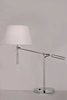 Picture of Hotel LED 1-Light Table Lamp PC Wafer Linen GU24 LED (OA HT 19.75"-30.75")