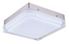 Picture of Illuminaire LED Flush Mount SN Clear/White Clear/White Glass PCB LED 9.25"x9.25"x2.5"