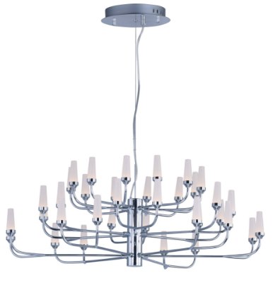 Mostrar detalles para 1.2W Candela LED Pendant PC Frost White Frosted Acrylic PCB LED 32.75"x32.75"x12.75" (OA HT 15.75"-135.75") Imagen de 1.2W Candela LED Pendant PC Frost White Frosted Acrylic PCB LED 32.75"x32.75"x12.75" (OA HT 15.75"-135.75")