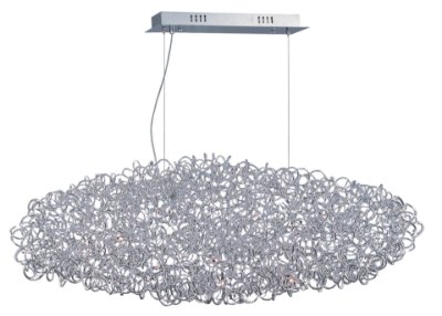 Mostrar detalles para 1.2W Dazed LED 12-Light Pendant PC G4 LED 47"x19.5"x13.5" (OA HT 24.5"-130") (CAN 5.5"x5.5"x2.25") Imagen de 1.2W Dazed LED 12-Light Pendant PC G4 LED 47"x19.5"x13.5" (OA HT 24.5"-130") (CAN 5.5"x5.5"x2.25")