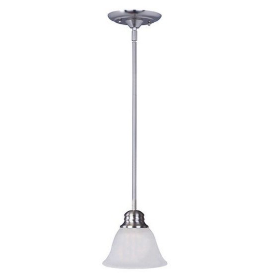 Picture of Malaga 1-Light Mini Pendant SN Frosted Frosted Glass MB Incandescent