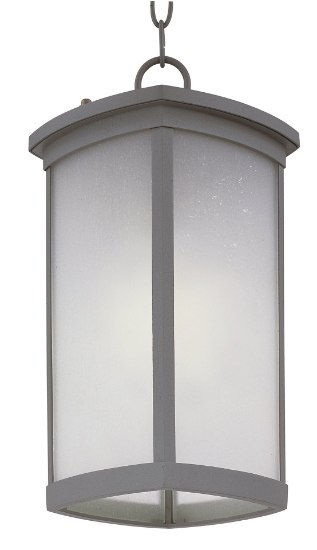 Picture of Terrace EE 1-Light Outdoor Hanging Lantern PL Frosted Seedy GU24 Fluorescent