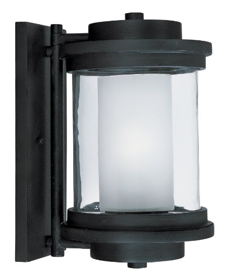 Picture of Lighthouse EE 1-Light Outdoor Wall AR Clear/Frosted GU24 Fluorescent Fluorescent 8"x13"