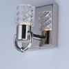 Picture of Crystol 1 Light LED Wall Sconce PN Clear Glass PCB LED