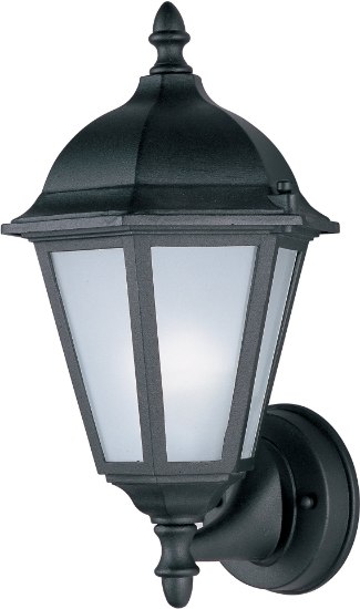 Picture of Westlake LED 1-Light Outdoor Wall Lantern BK Frosted 8"x15"