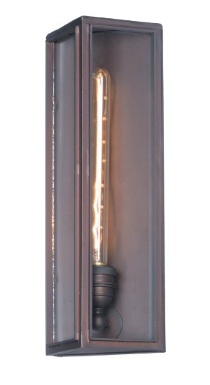 Picture of Pasadena 1-Light Outdoor Wall Lantern OI Clear Glass MB Incandescent Incandescent 6.5"x17.75"