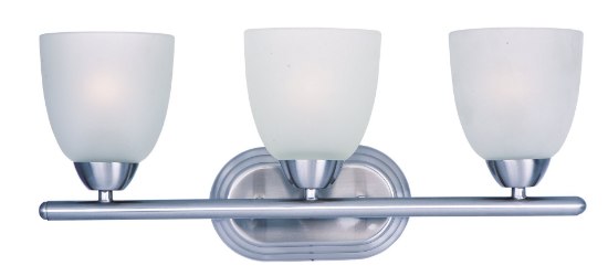 Foto para Axis 3-Light Bath Vanity PC Frosted MB Incandescent Incandescent