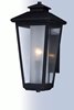 Foto para Aberdeen 1-Light Outdoor Wall AT Clear/Frosted Glass MB Incandescent Incandescent 9"x19.5"