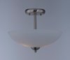 Picture of Taylor 2-Light Semi-Flush Mount SN Satin White Opal Glass MB Incandescent Incandescent (CAN 5"x5"x1")