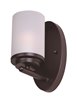 Foto para Corona 1-Light Wall Sconce OI Frosted Frosted Glass MB Incandescent Incandescent