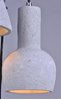 Picture of Crete 1-Light Pendant PC Concrete GU10 LED 6"x6"x10.5" (OA HT 130.25")