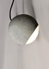 Picture of Crete 1-Light Pendant PC Concrete GU10 LED 8"x8"x7" (OA HT 8"-126.5") (CAN 4.72"x4.72"x0.98")