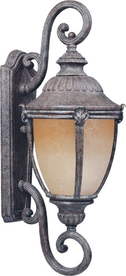 Foto para Morrow Bay LED 1-Light Outdoor Wall Lantern ET Latte 10.5"x27"