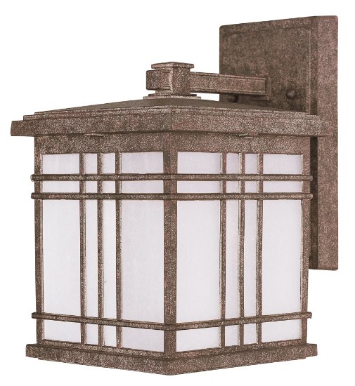 Foto para Sienna LED 1-Light Small Outdoor Wall ET Frosted Seedy