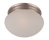 Foto para Essentials - 588x-Flush Mount SN Frosted Glass MB Incandescent Incandescent (OA HT 4.5")