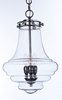 Picture of Retro 3-Light Pendant PN Clear Glass CA Incandescent E12 Incandescent (OA HT 23.5"-83") (CAN 5"x5"x0.75")36" Chain