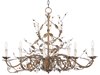 Foto para Elegante 8-Light Oval Pendant EG CA Incandescent 36" Chain