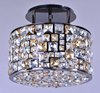 Foto para Fifth Avenue 6-Light Flush Mount LB Jewel Crystal G9 Xenon Xenon (OA HT 15")