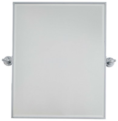 Mostrar detalles para SW Xl Rectangle Mirror - Beveled Chrome Excavation Glass Imagen de SW Xl Rectangle Mirror - Beveled Chrome Excavation Glass