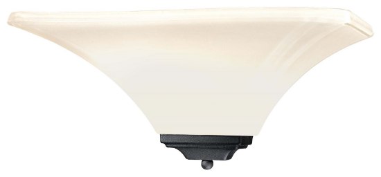Picture of 100w SW 1 Light Wall Sconce Black Lamina Blanca