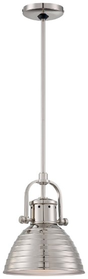 Picture of 100w SW 1 Light Mini Pendant Polished Nickel
