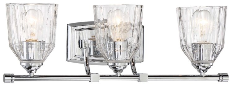 Foto para 100w SW 3 Light Bath Chrome Clear
