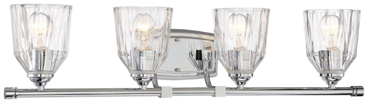 Picture of 100w SW 4 Light Bath Chrome Clear