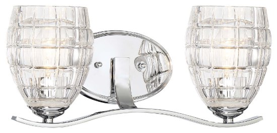 Foto para 100w SW 2 Light Bath Chrome Clear