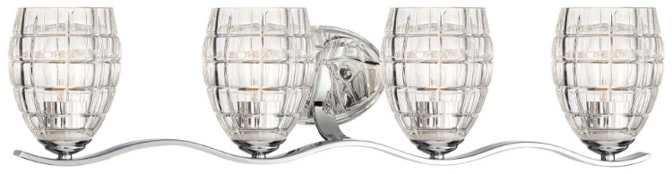 Picture of 100w SW 4 Light Bath Chrome Clear