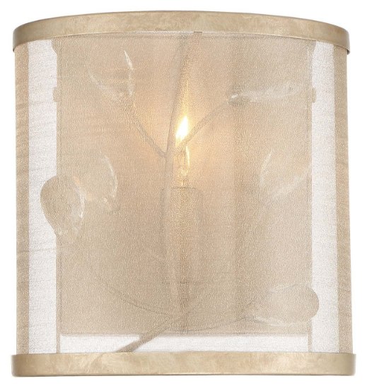 Picture of 60w SW 1 Light Bath Nanti Champaign Silver Gossamer Gold