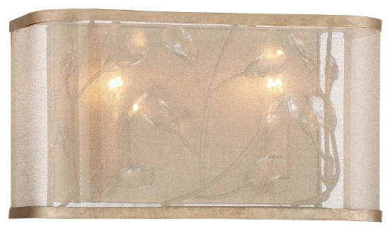 Picture of 60w SW 2 Light Bath Nanti Champaign Silver Gossamer Gold