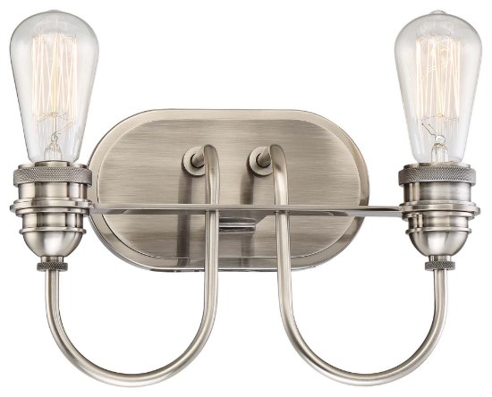 Picture of 40w SW 2 Light Bath Plated Pewter