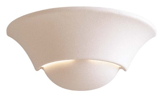 Foto para 100w SW 1 Light Wall Sconce White Ceramic