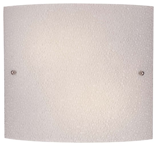 Picture of 18w SW 2 Light Wall Sconce Brushed Nickel Prismatic Frosted Glass